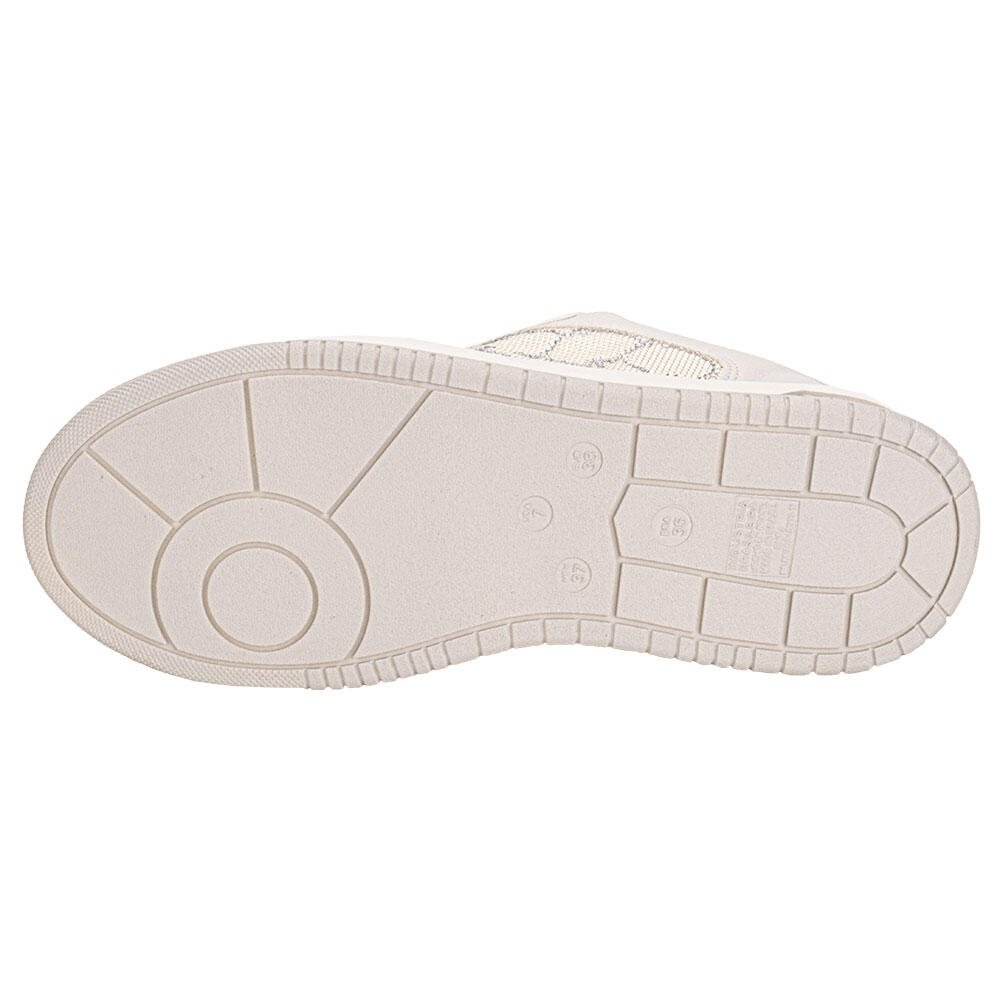 TÊNIS FEMININO CASUAL VIA MARTE 220001 Branco/Cinza 4