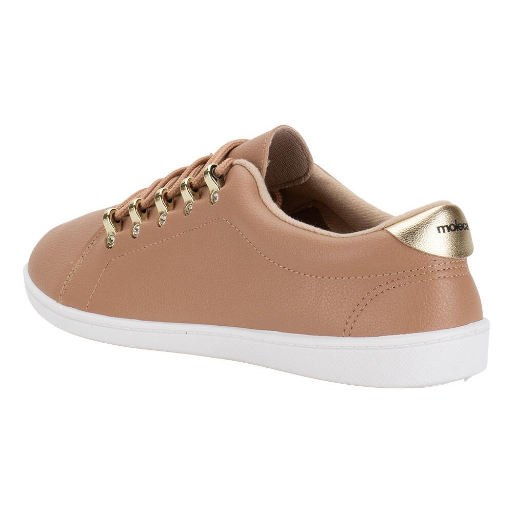 TÊNIS FEMININO CASUAL MOLECA 5605467 Salmão 3