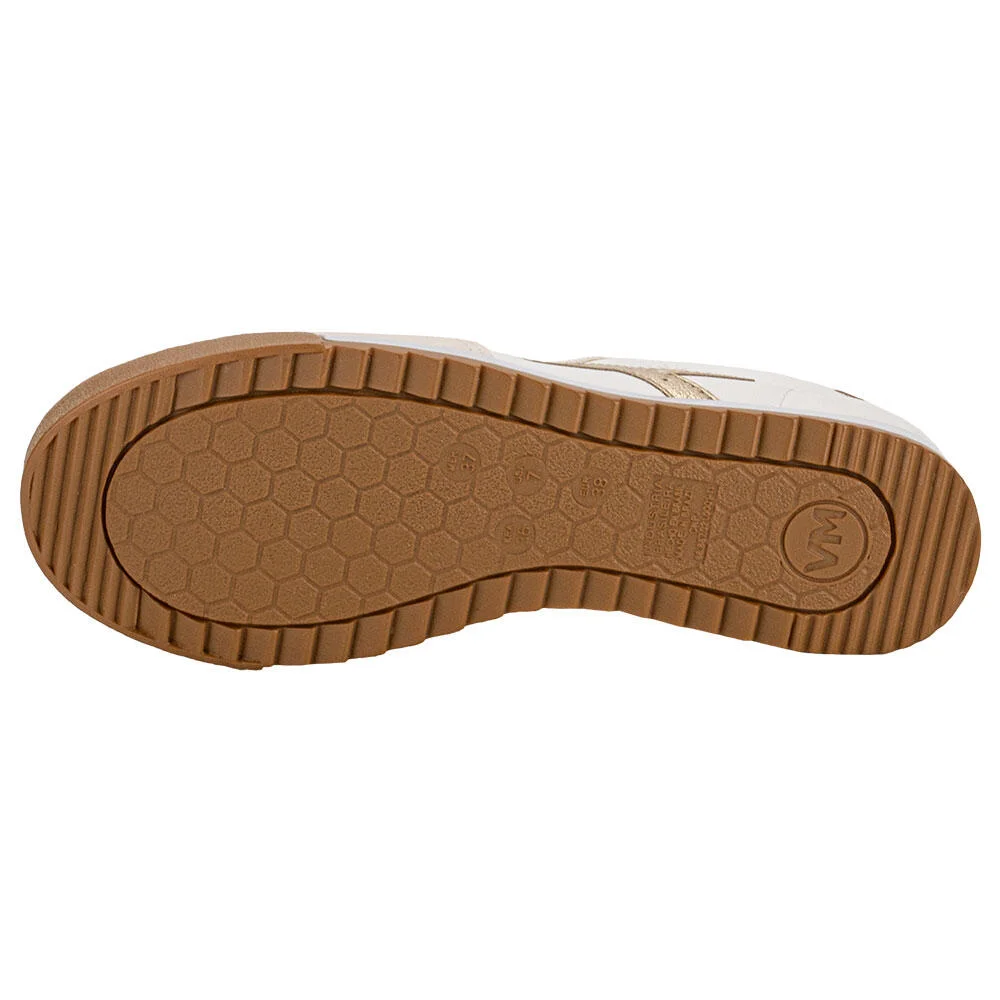 TÊNIS FEMININO CASUAL VIA MARTE 237003 Branco/Bege 4