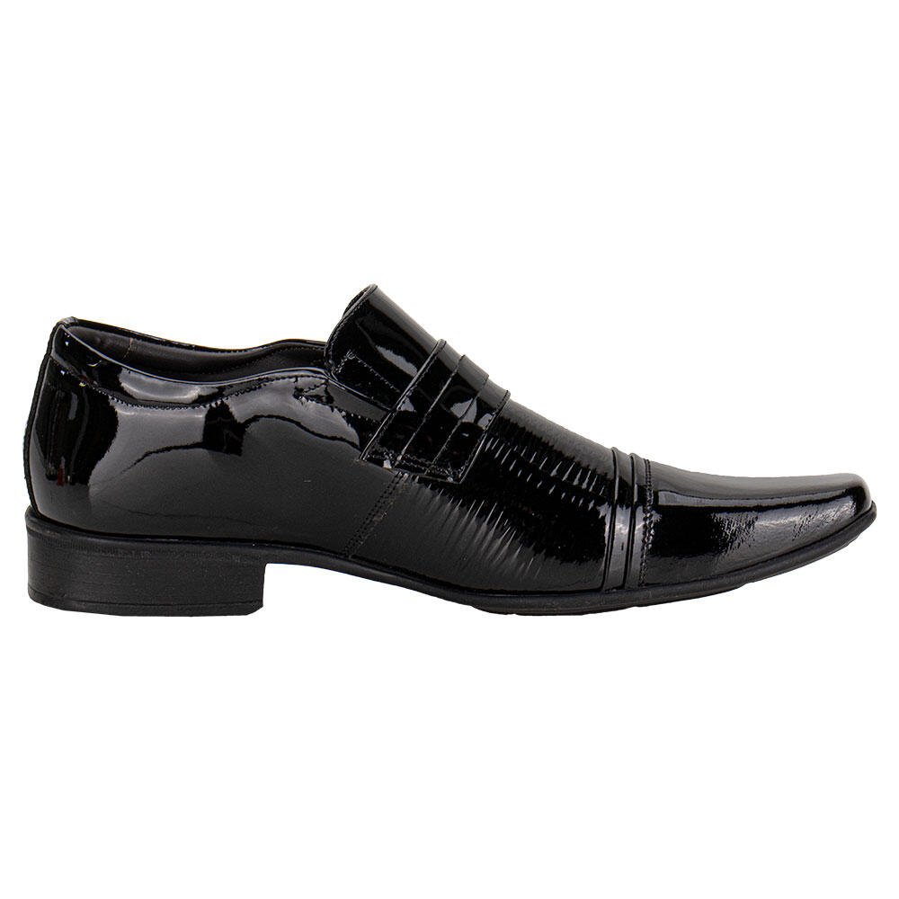 SAPATO MASCULINO SOCIAL AIR FILLIPO JOTA PE 77725 Verniz/Preto 5