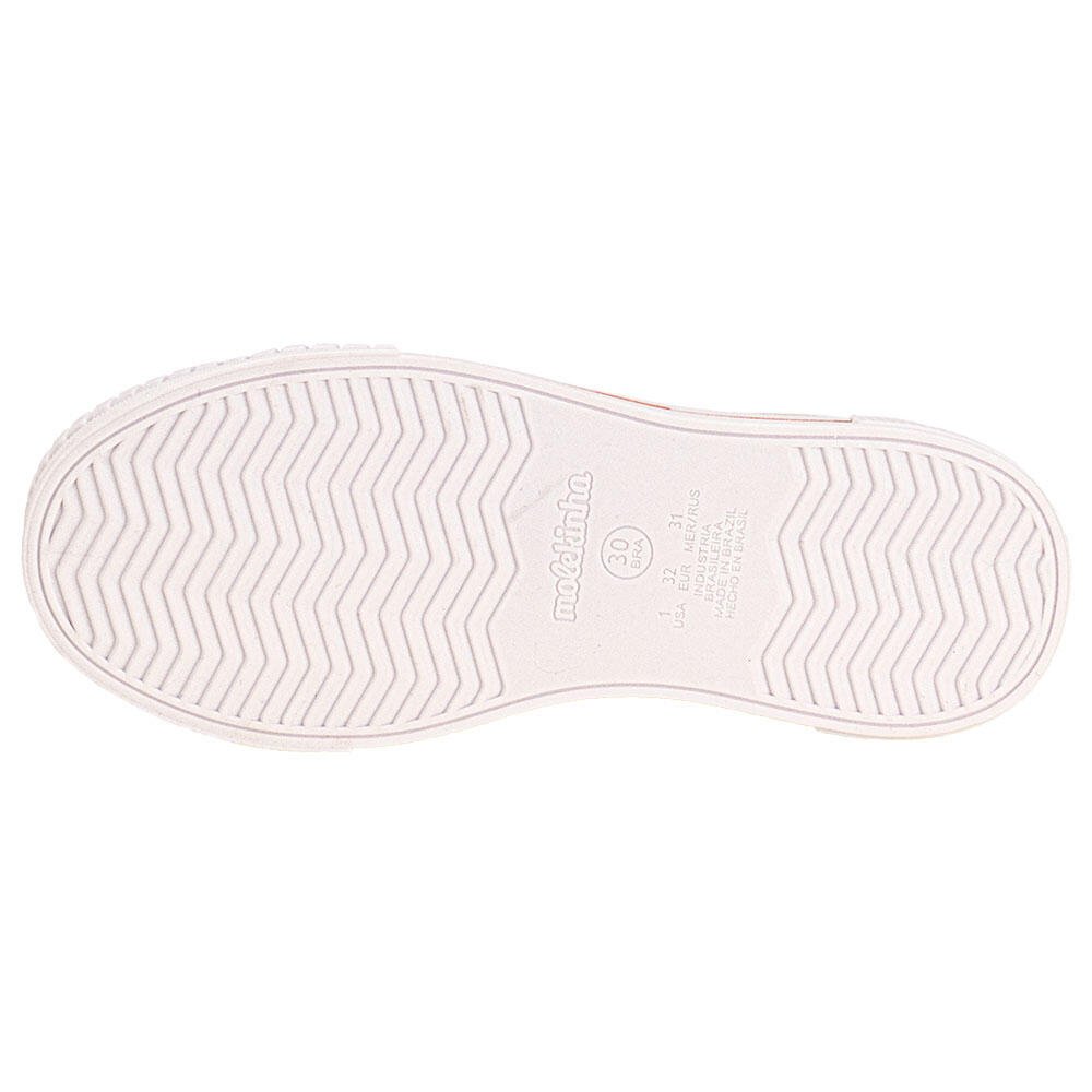 TÊNIS INFANTIL MOLEKINHA 2565113 Branco/Rosa 4