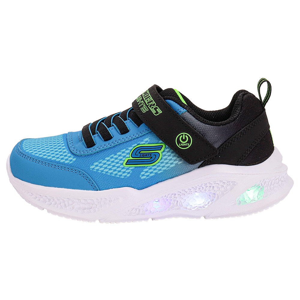TÊNIS INFANTIL METEOR LIGTHS KRENDOX SKECHERS 401495L Preto/Azul 2