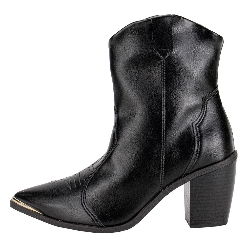 BOTA FEMININA COUNTRY CANO BAIXO VIZZANO 3070108 Preto 2