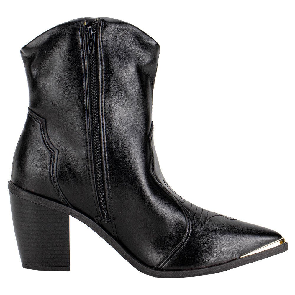 BOTA FEMININA COUNTRY CANO BAIXO VIZZANO 3070108 Preto 5
