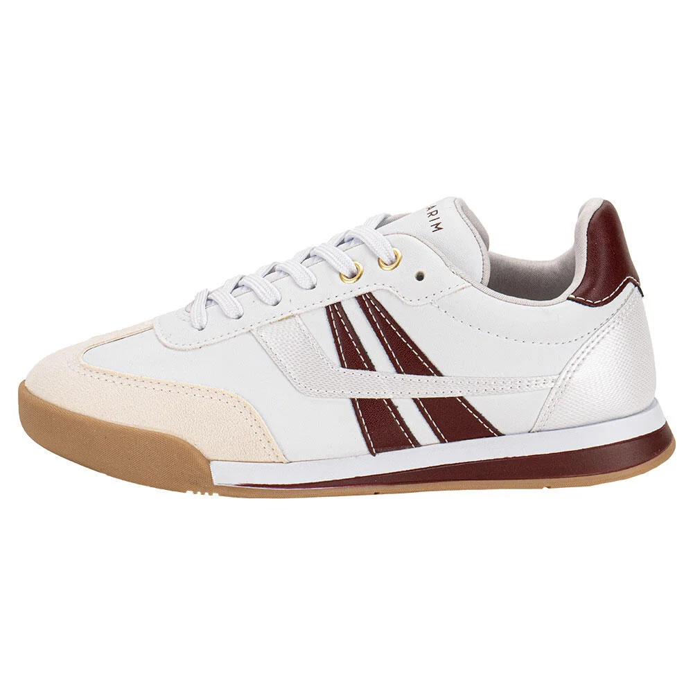 TÊNIS FEMININO CASUAL RAMARIM 2596101 Branco/Vermelho 2