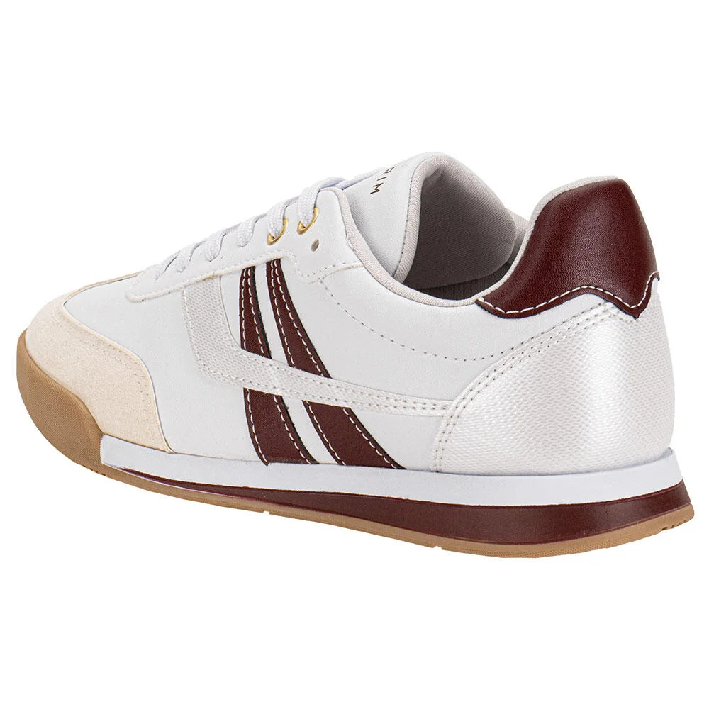 TÊNIS FEMININO CASUAL RAMARIM 2596101 Branco/Vermelho 3