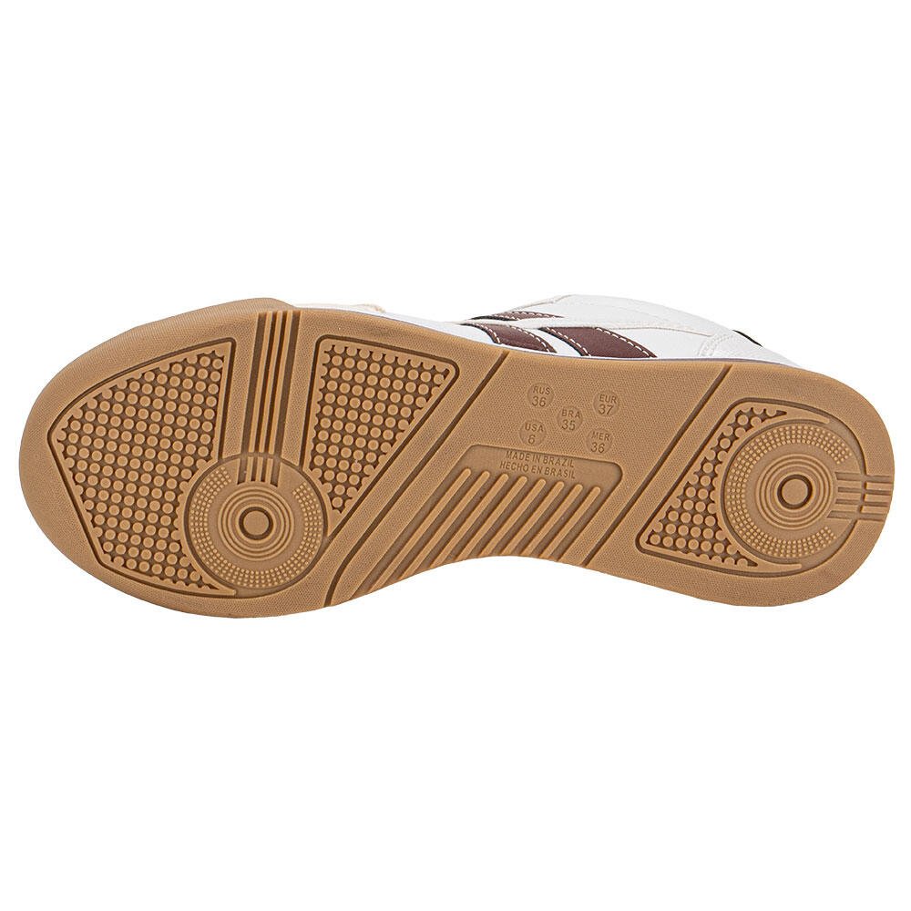 TÊNIS FEMININO CASUAL RAMARIM 2596101 Branco/Vermelho 4