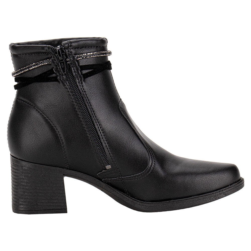 BOTA FEMININA CANO BAIXO MISSISSIPI MC852 Preto 5