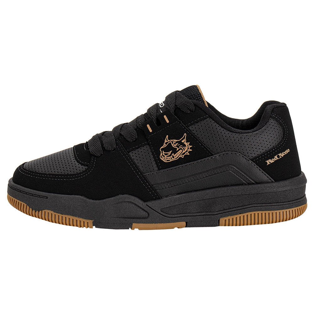 TÊNIS MASCULINO ZAND RED NOSE 861 Preto/Bege