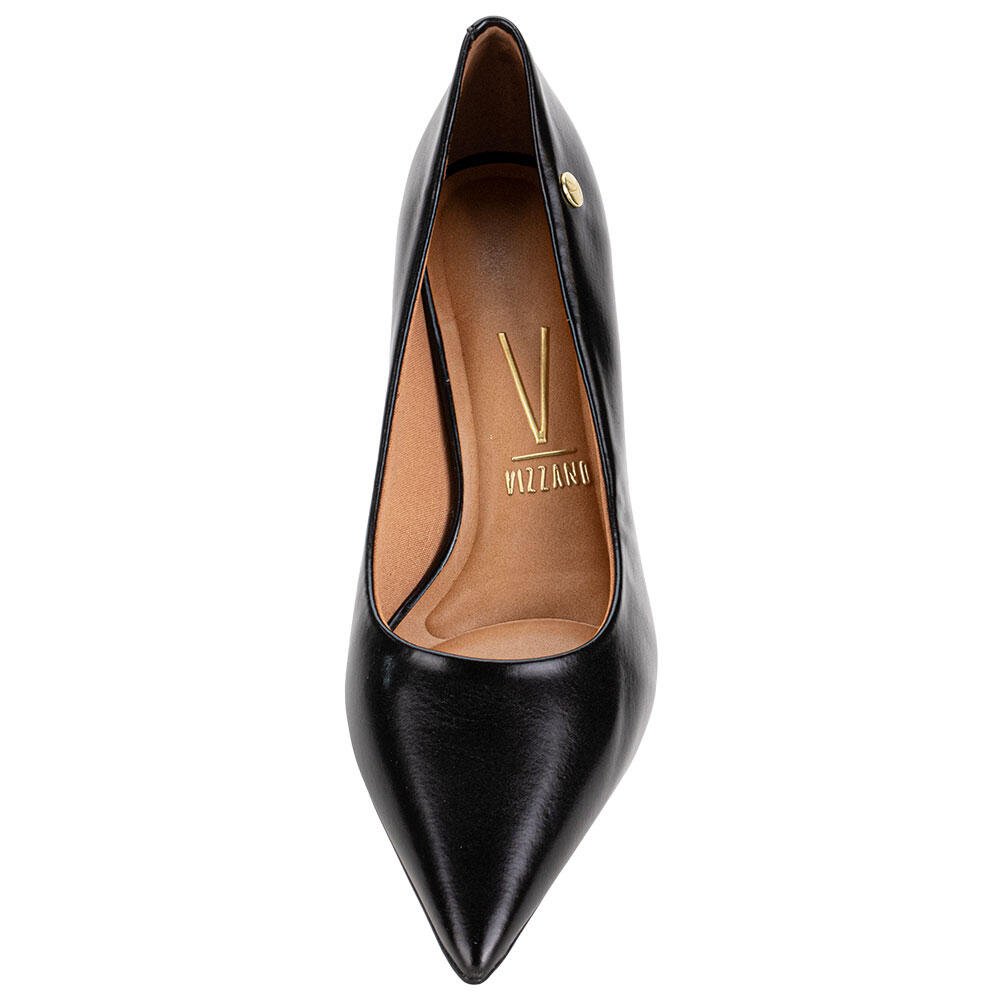 SCARPIN FEMININO SALTO FINO VIZZANO 1456100 Preto 5