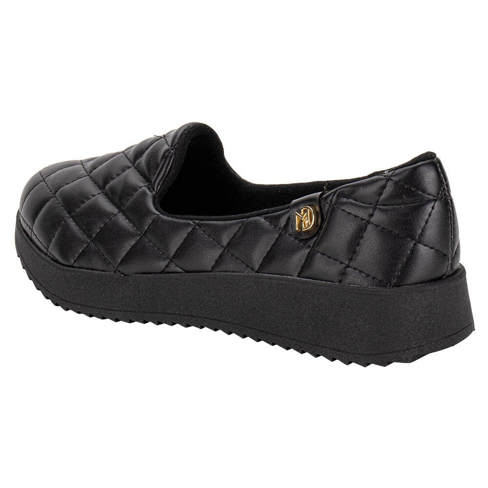 TÊNIS FEMININO SLIP ON MODARE 7345234 Preto 3