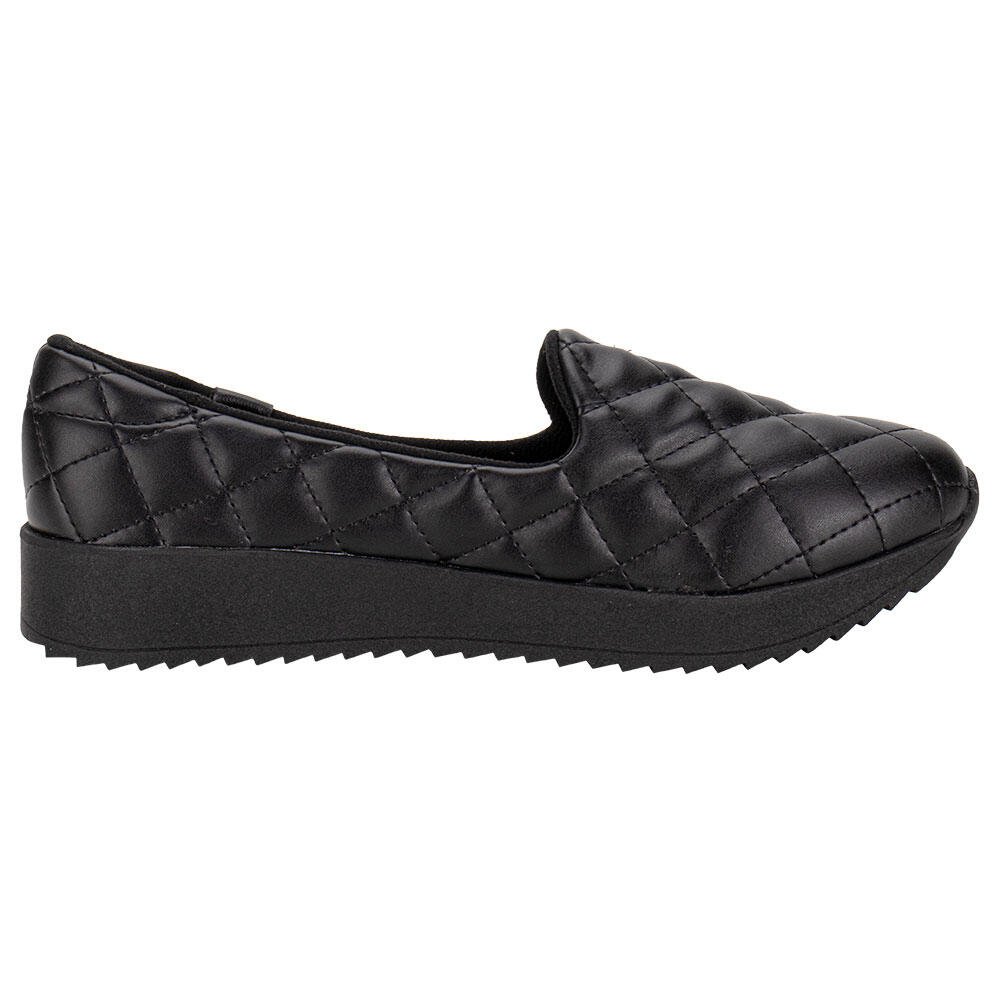 TÊNIS FEMININO SLIP ON MODARE 7345234 Preto 5