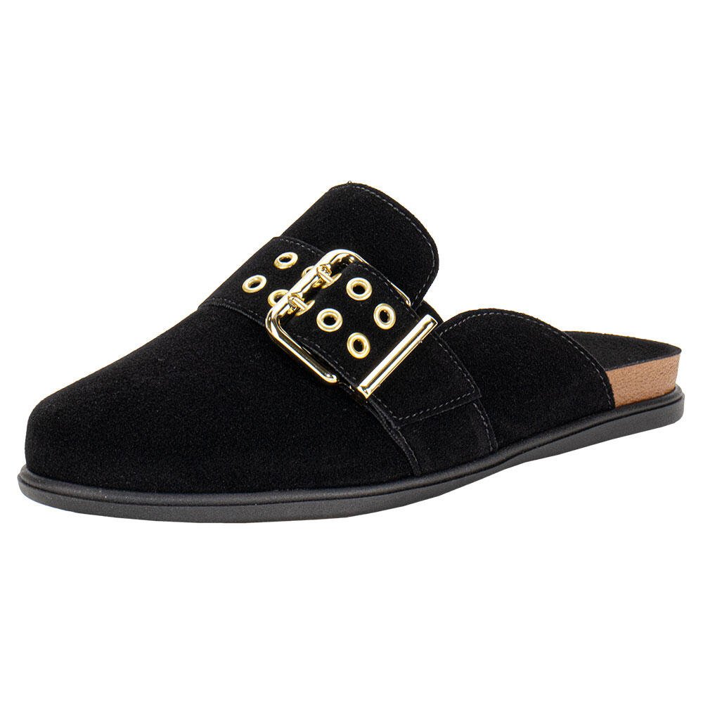 SAPATO FEMININO MULE MOLECA 5826103 Café
