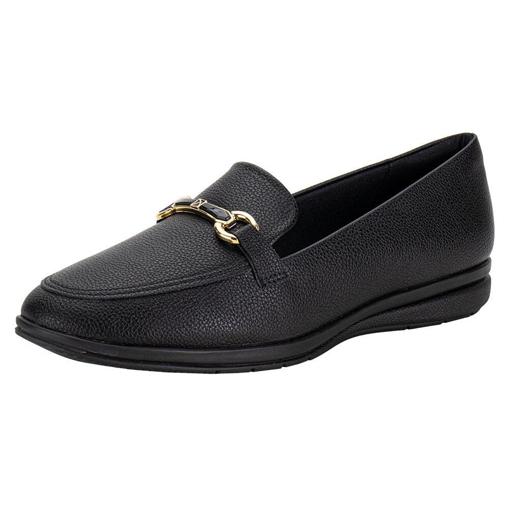 MOCASSIM FEMININO PICCADILLY 250230 Preto 1