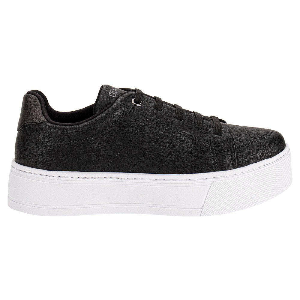 TÊNIS FEMININO CASUAL RAMARIM 2597121 Preto/Branco 5