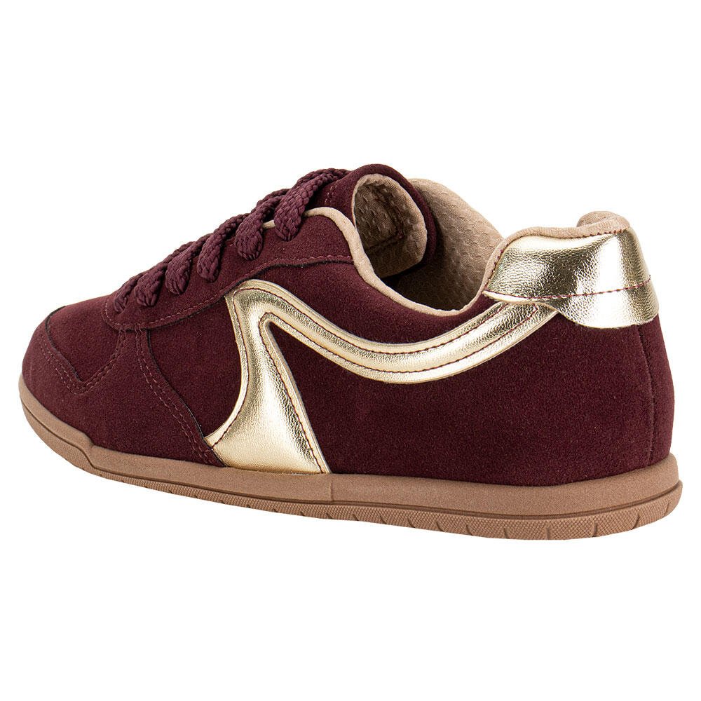 TÊNIS FEMININO CASUAL BEIRA RIO 4326301 Vinho 3