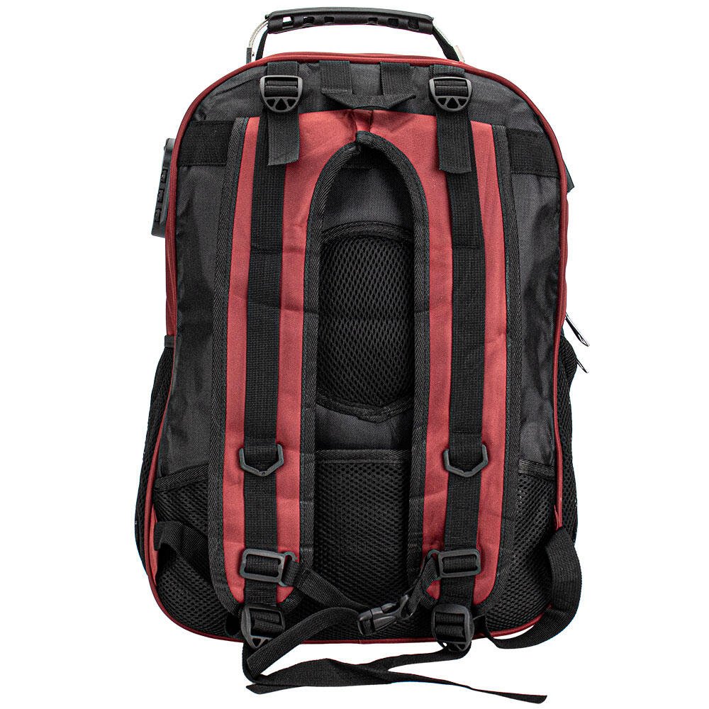 MOCHILA MASCULINA ROYAL STYLE R3528 Vinho 3