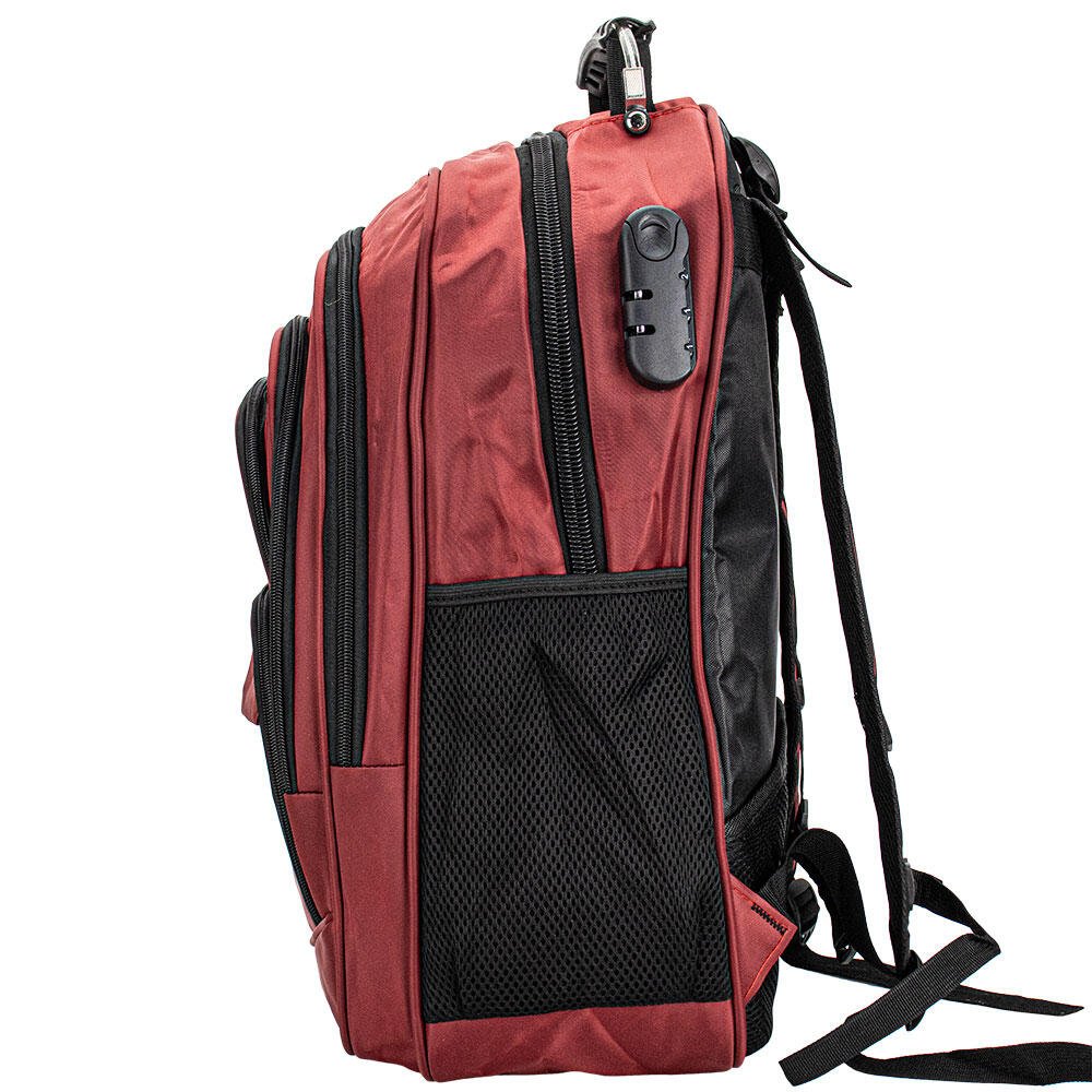 MOCHILA MASCULINA ROYAL STYLE R3528 Vinho 5
