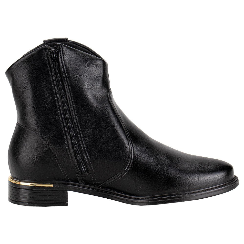 BOTA FEMININA CANO BAIXO VIZZANO 3077120 Preto 5