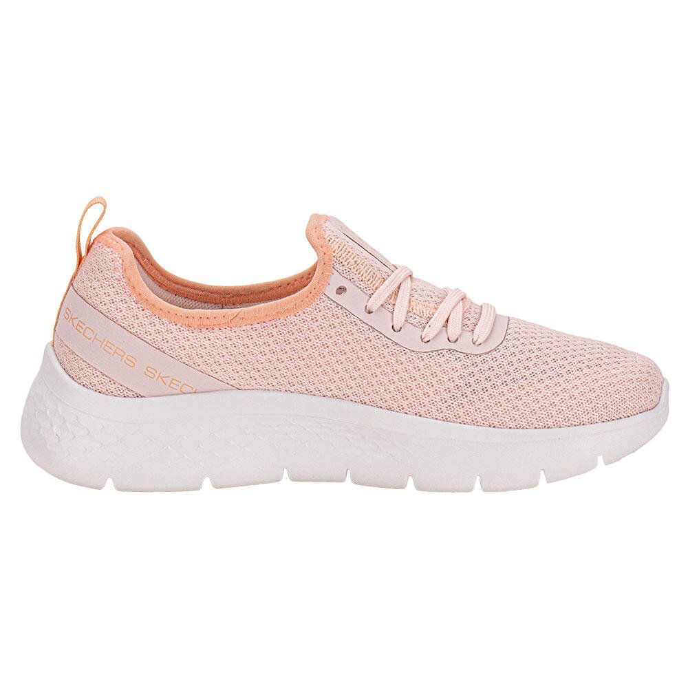 TÊNIS FEMININO GO WALK FLEX SKECHERS 896364 Salmão 5