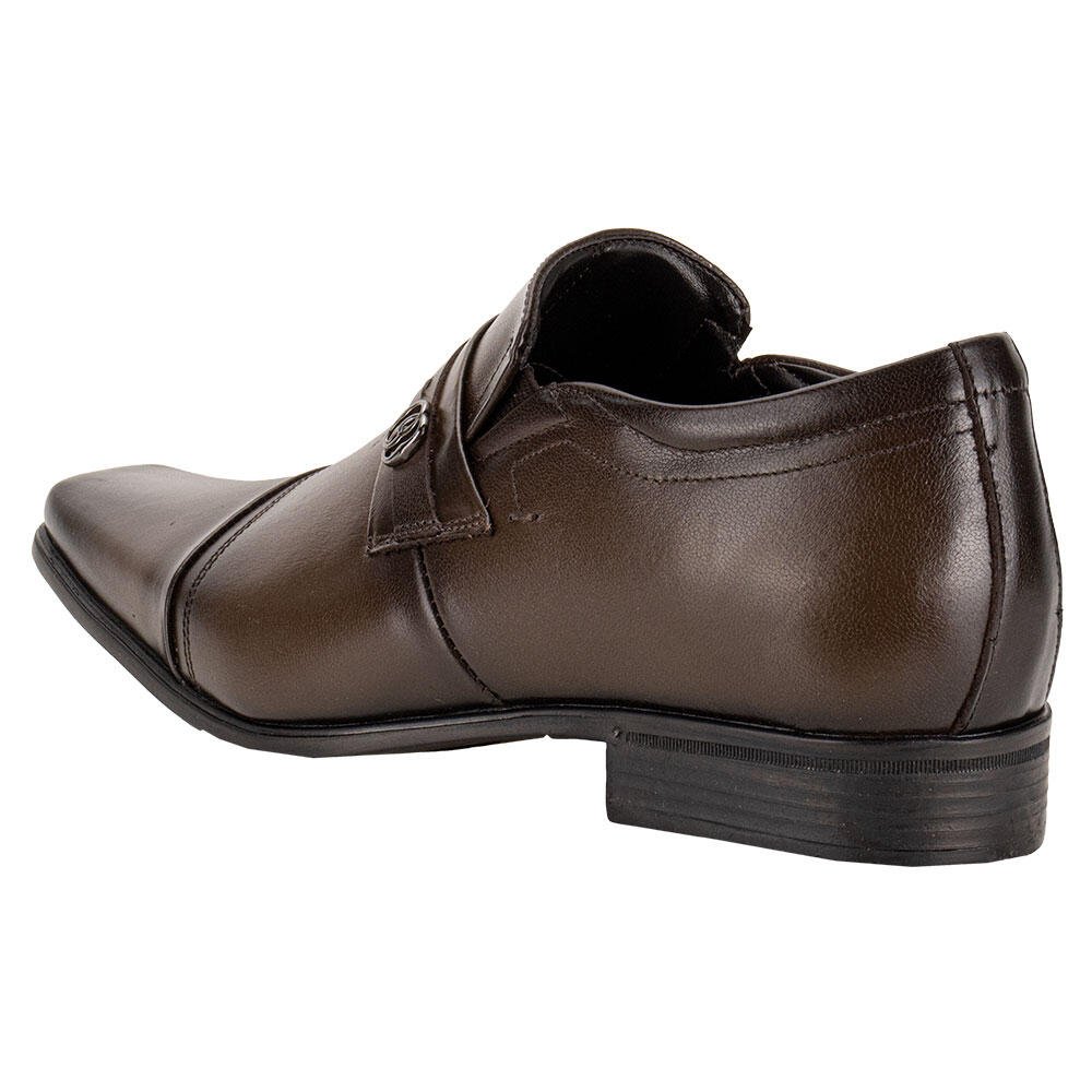 SAPATO MASCULINO SOCIAL GROW AIR ANTHO JOTA PE 89801 Café 3