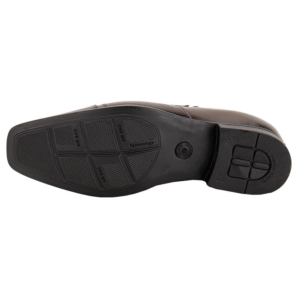SAPATO MASCULINO SOCIAL GROW AIR ANTHO JOTA PE 89801 Café 4