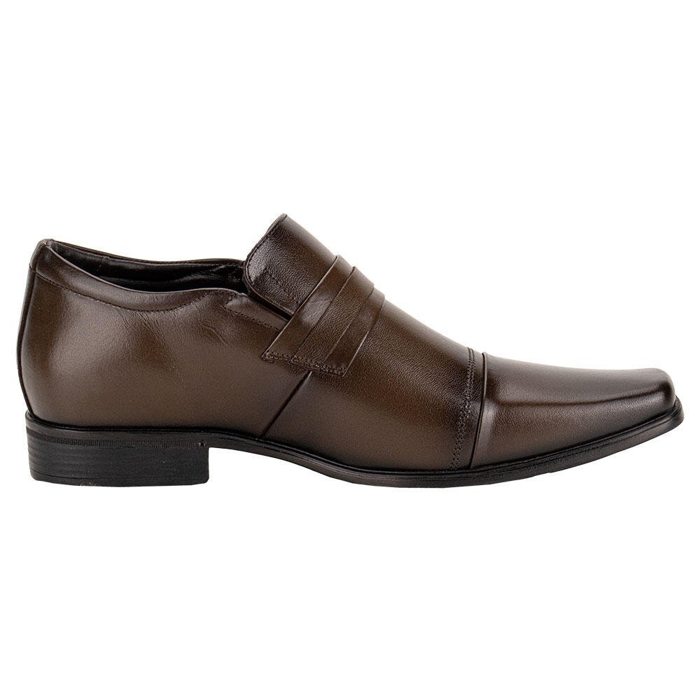 SAPATO MASCULINO SOCIAL GROW AIR ANTHO JOTA PE 89801 Café 5
