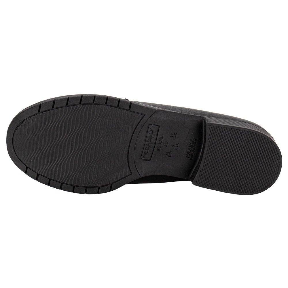 MOCASSIM FEMININO PICCADILLY 653001 Preto 4