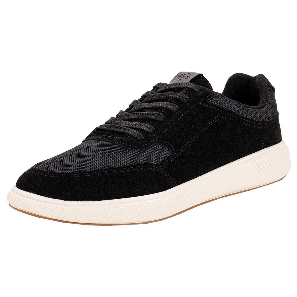 TÊNIS MASCULINO CASUAL BRSPORT 2276214 Preto/Camurça 1