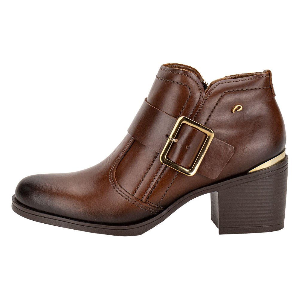 BOTA FEMININA CANO BAIXO PEGADA 280307 Marrom 2