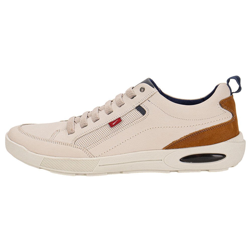 SAPATÊNIS MASCULINO PULSE FERRACINI 2271 Marfim 2