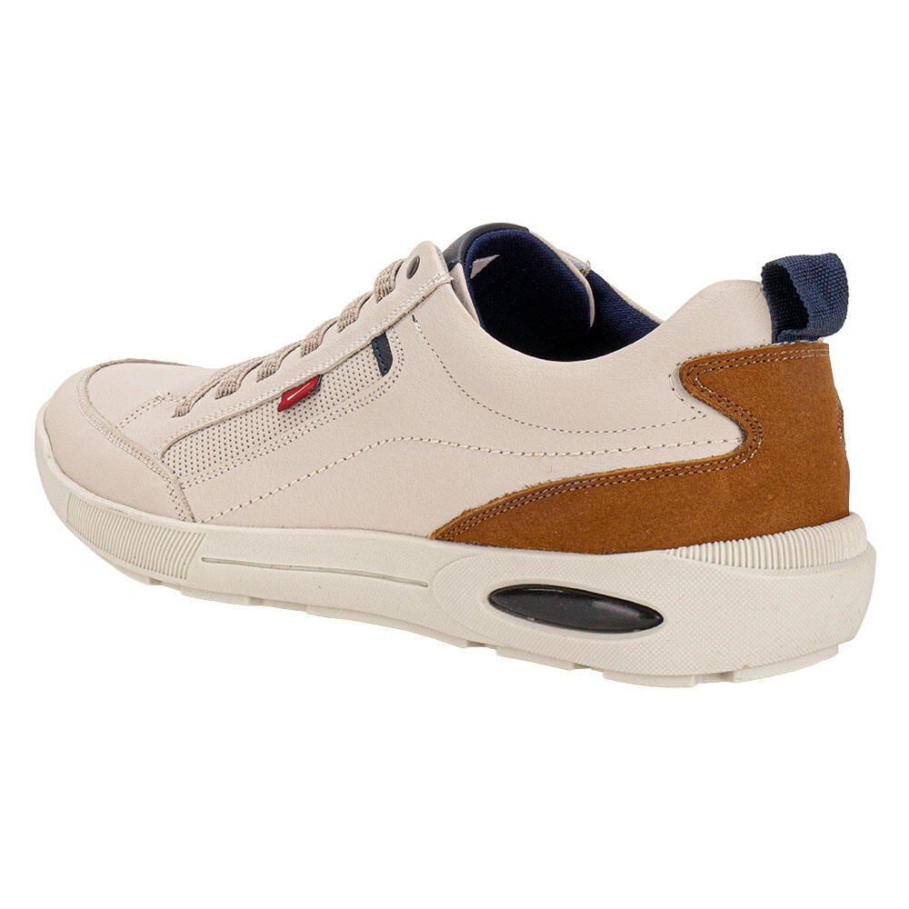 SAPATÊNIS MASCULINO PULSE FERRACINI 2271 Marfim 3