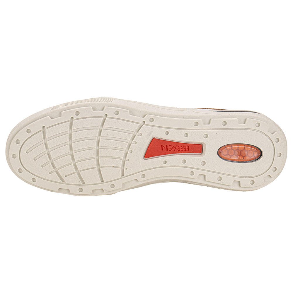 SAPATÊNIS MASCULINO PULSE FERRACINI 2271 Marfim 4