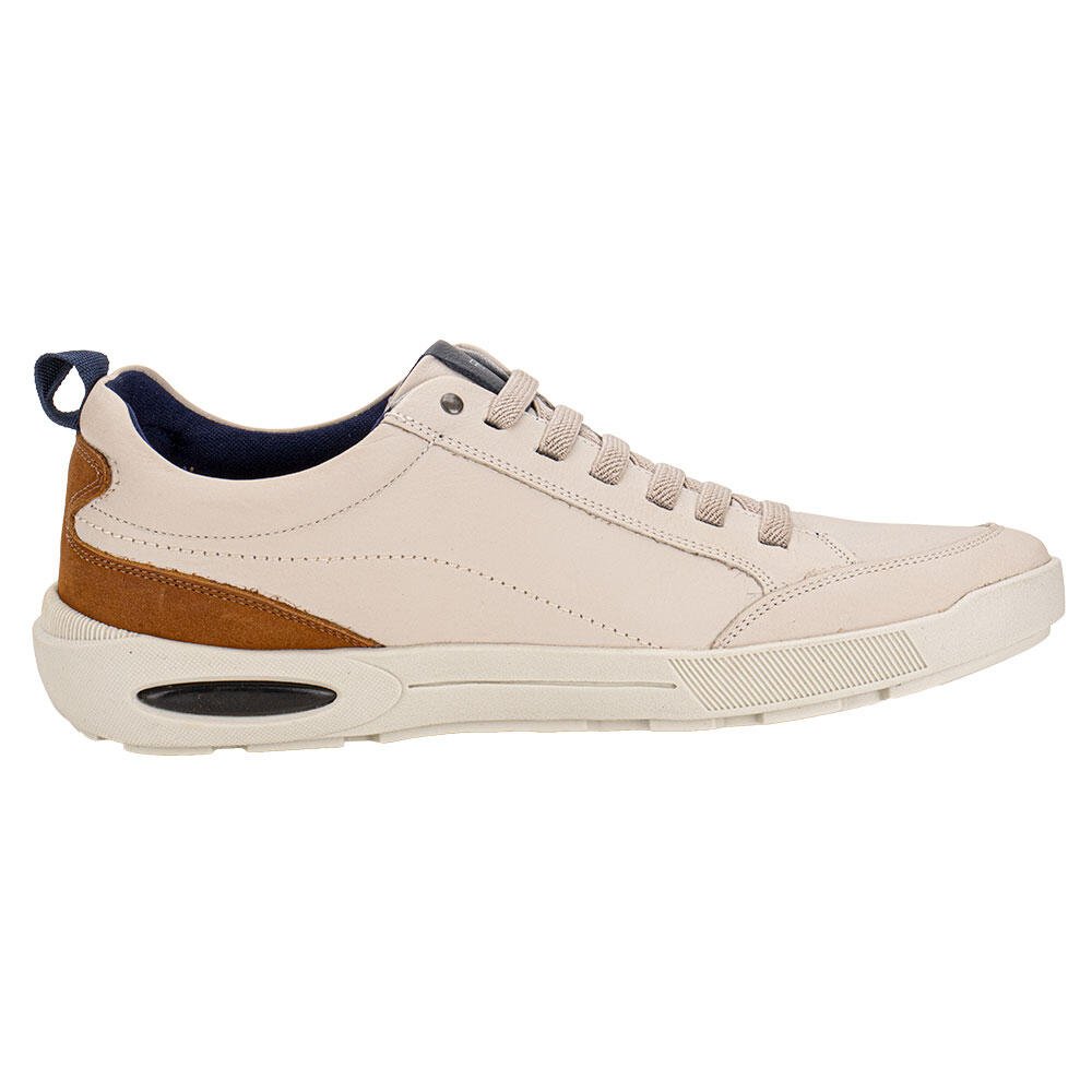 SAPATÊNIS MASCULINO PULSE FERRACINI 2271 Marfim 5