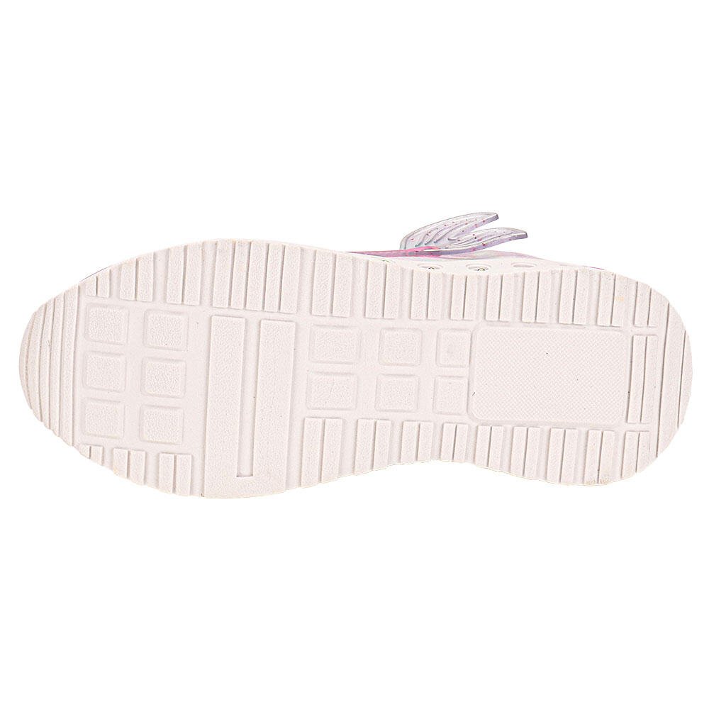 TÊNIS INFANTIL LED MINIPÉ MP2511 Branco/Lilás 4