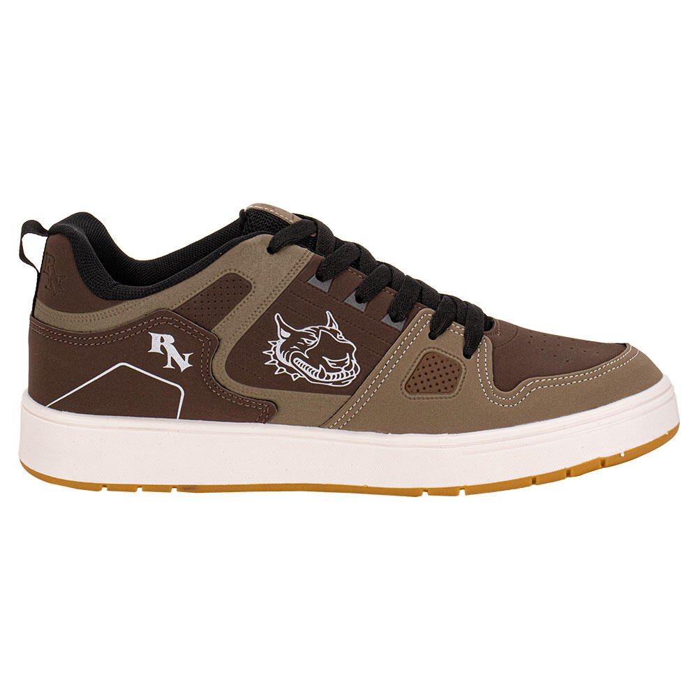 TÊNIS MASCULINO PRESCOTT RED NOSE RNVM303 Café 5