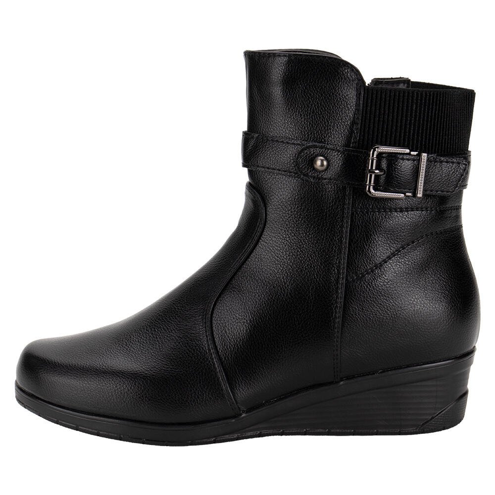BOTA FEMININA CANO BAIXO MOONCITY 71109 Preto 2