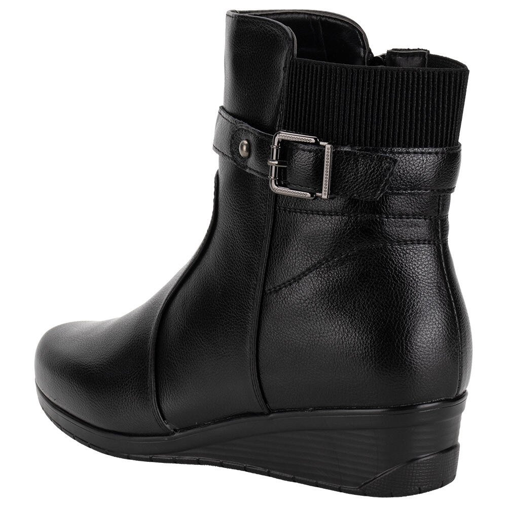 BOTA FEMININA CANO BAIXO MOONCITY 71109 Preto 3