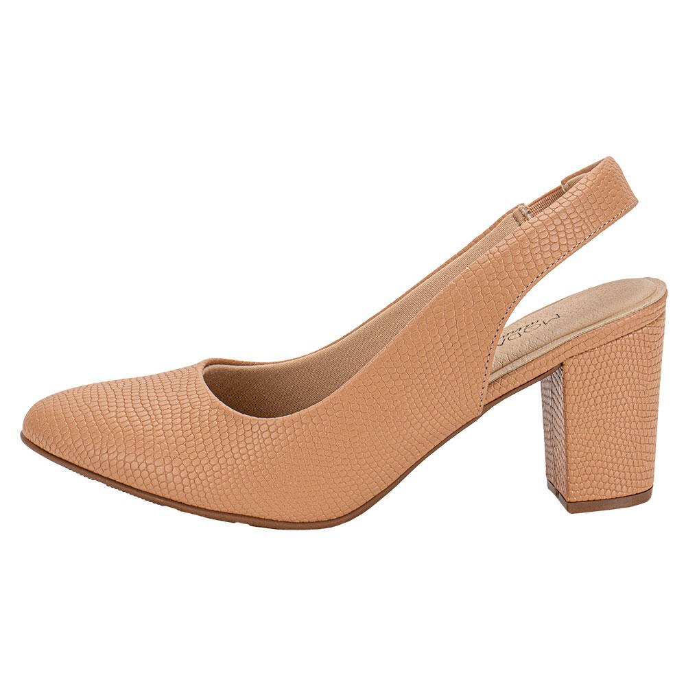 SAPATO FEMININO SALTO GROSSO MODARE 7377120 Salmão 2