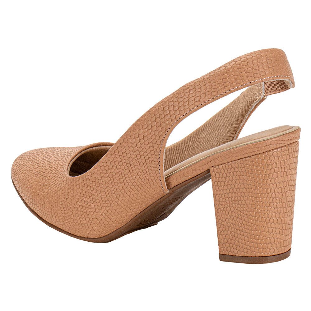 SAPATO FEMININO SALTO GROSSO MODARE 7377120 Salmão 3