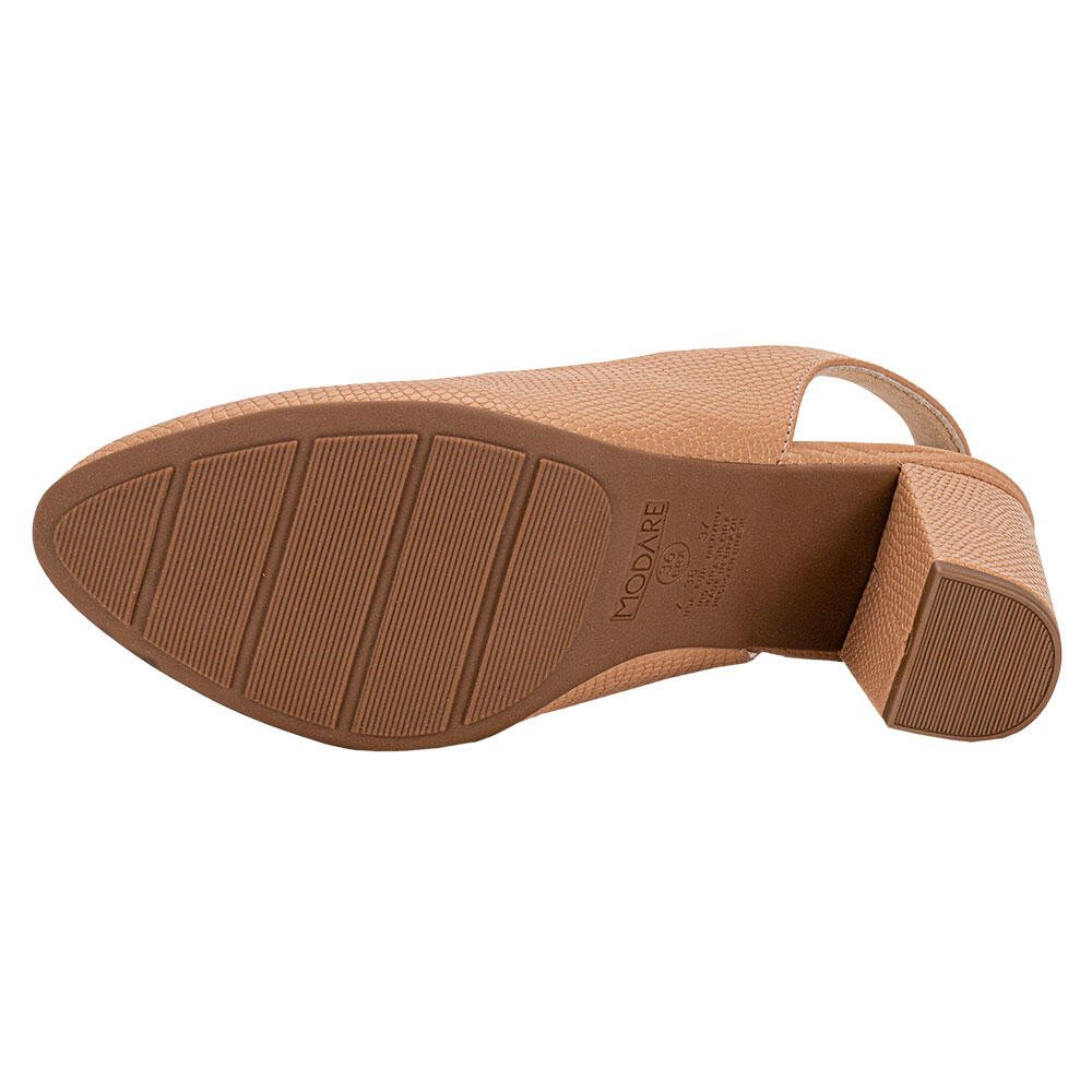 SAPATO FEMININO SALTO GROSSO MODARE 7377120 Salmão 4
