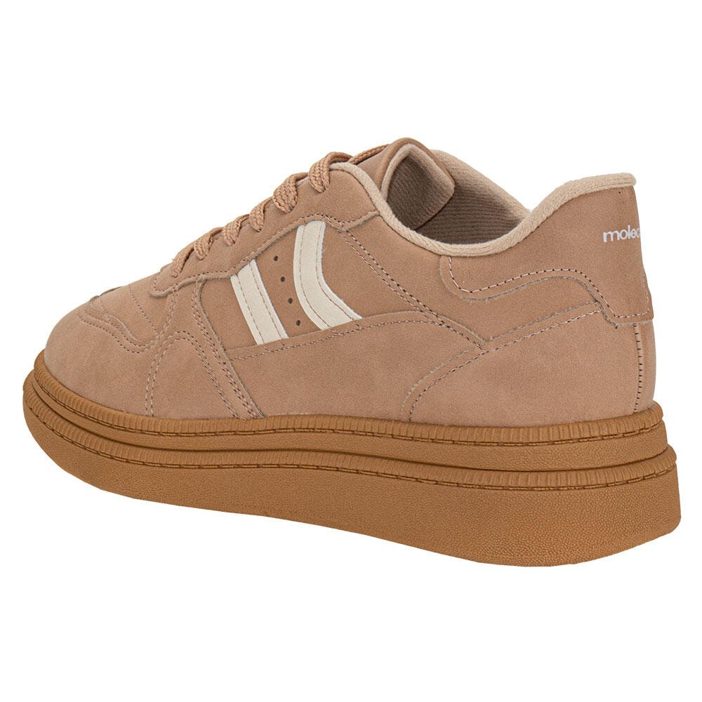 TÊNIS FEMININO CASUAL MOLECA 5816101 Salmão