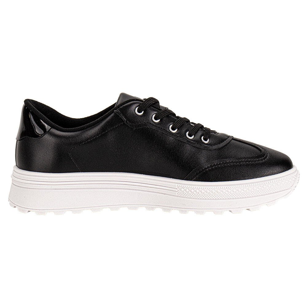 TÊNIS FEMININO CASUAL MOLECA 5809103 Preto 5