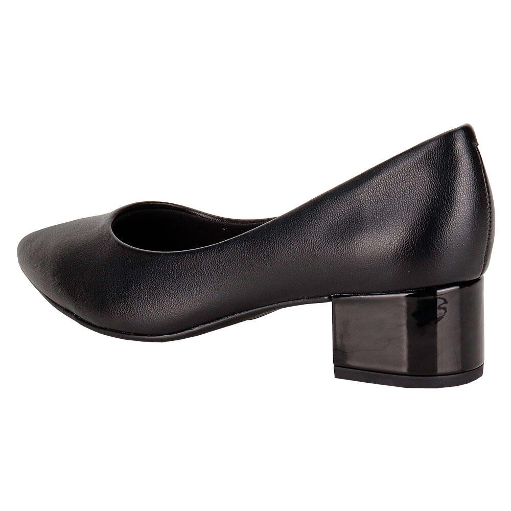 SAPATO FEMININO SALTO GROSSO BEIRA RIO 4182200 Preto 3