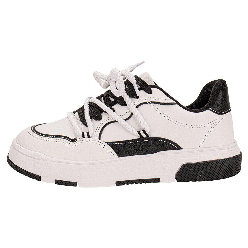 TÊNIS FEMININO CASUAL VIZZANO 1455103 Branco/Preto 2