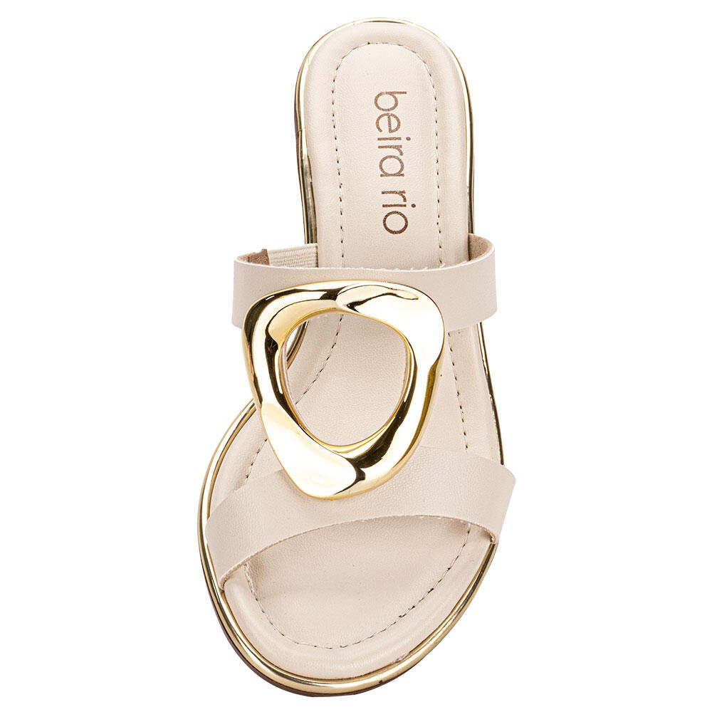 TAMANCO FEMININO SALTO GROSSO BEIRA RIO 8379257 Marfim 5