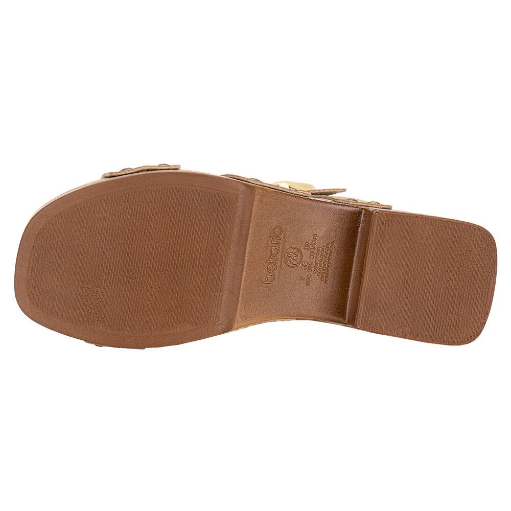 TAMANCO FEMININO SALTO GROSSO BEIRA RIO 8559101 Camel 4