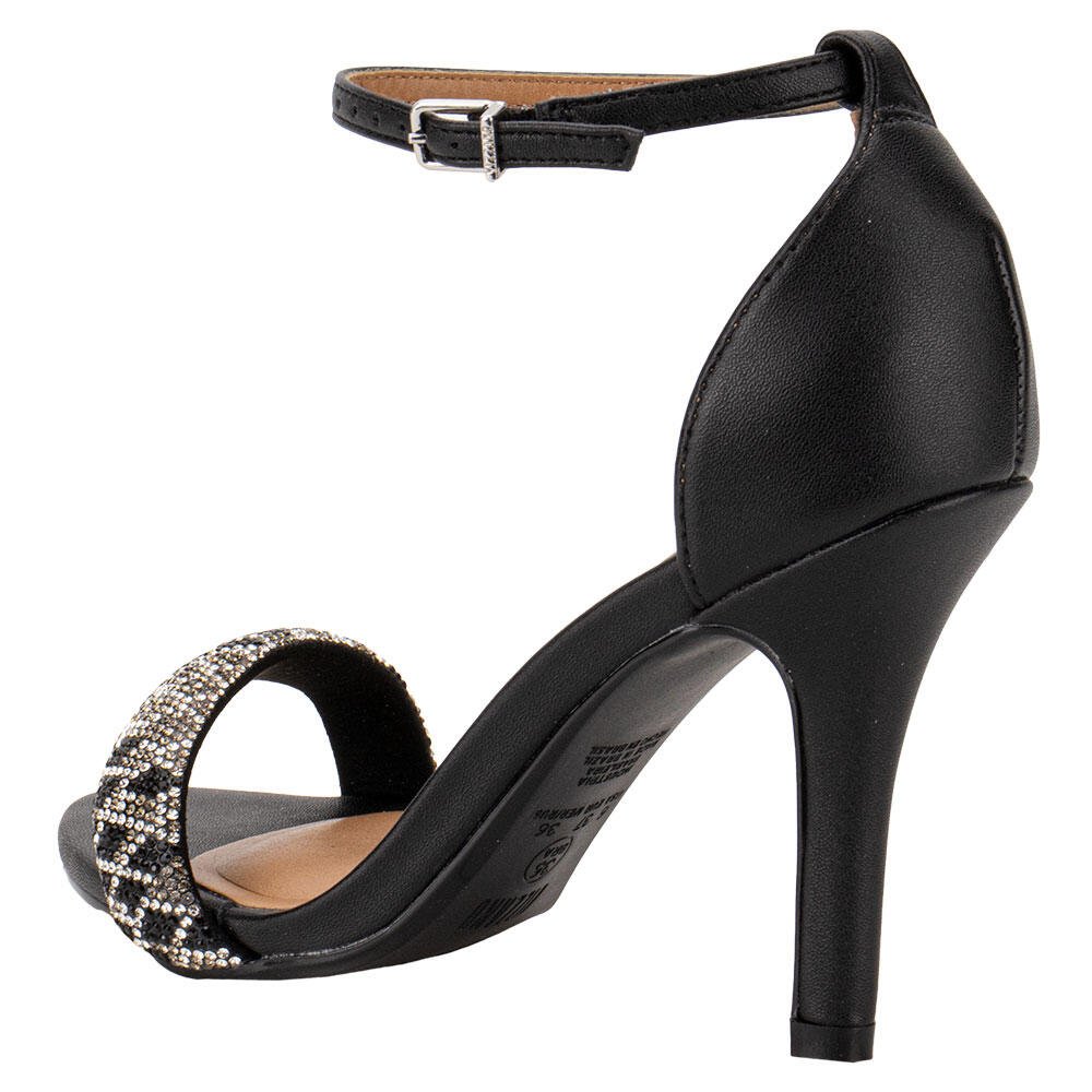 SANDÁLIA FEMININA SALTO FINO VIZZANO 62491003 Preto 3