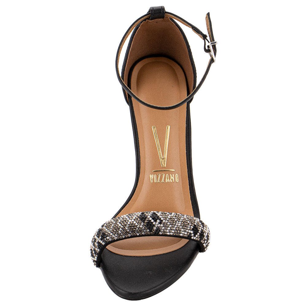 SANDÁLIA FEMININA SALTO FINO VIZZANO 62491003 Preto 5
