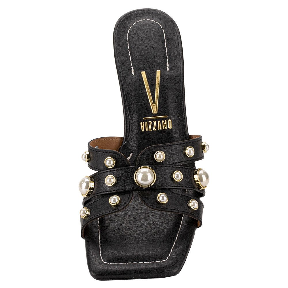 TAMANCO FEMININO SALTO GROSSO VIZZANO 6455130 Preto 5